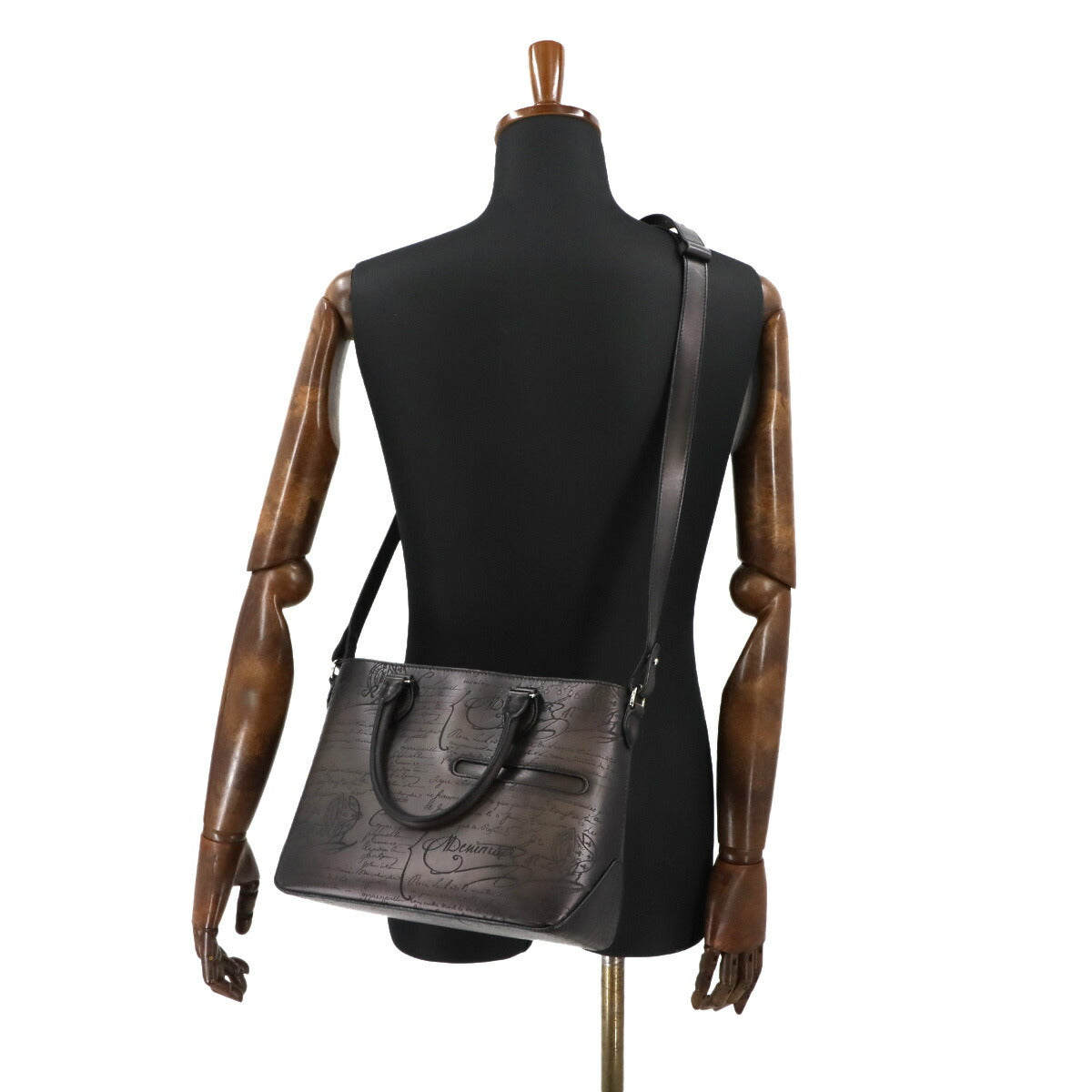 Calligraphy Toujours XS Tote Shoulder Bag Venezia Leather