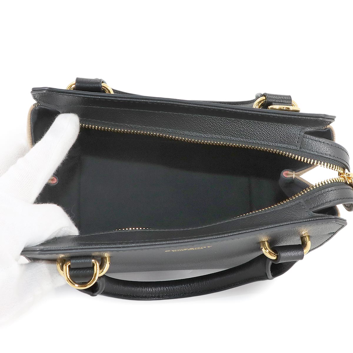 Mini Banwell Hand Shoulder Bag Leather Black 8084024