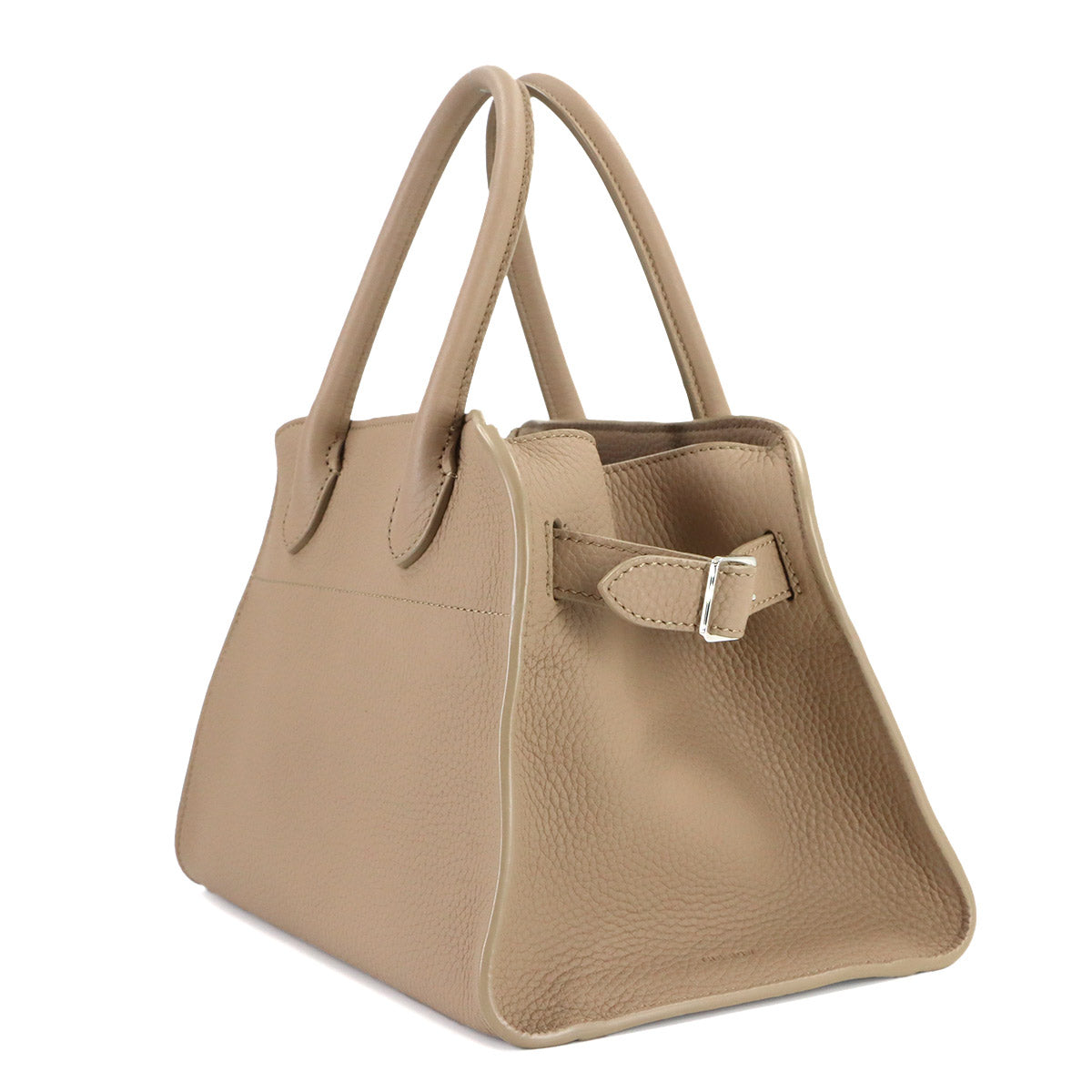 Margaux 10 Hand Shoulder Bag Leather Dark Taupe W1190L133