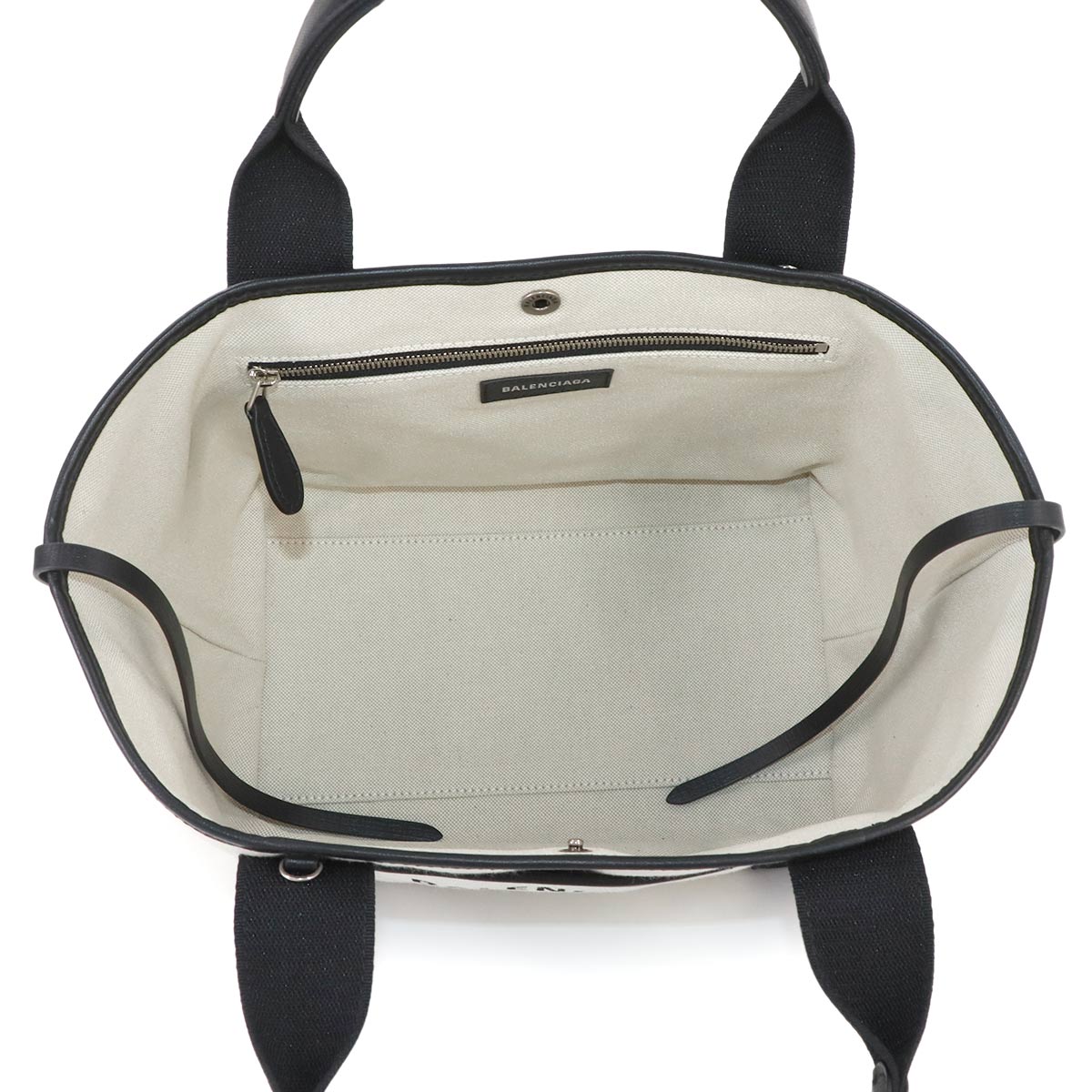 Biarritz Small Tote Shoulder Bag Canvas Natural 805118