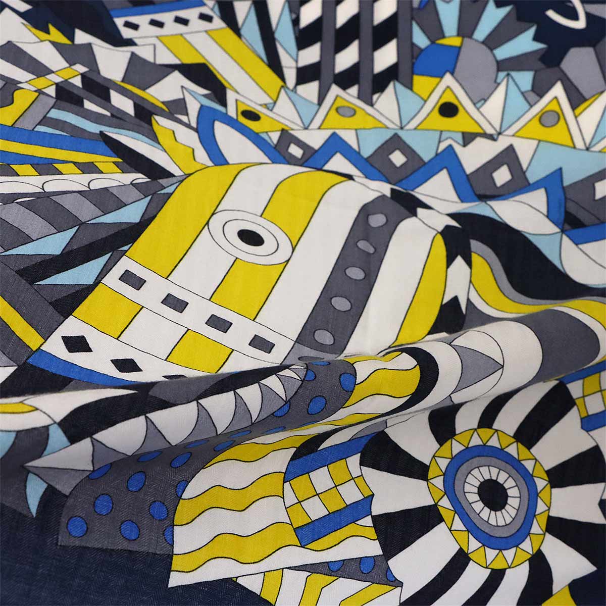 Stole Scarf Cheval de Fete Cashmere Soie Multi color