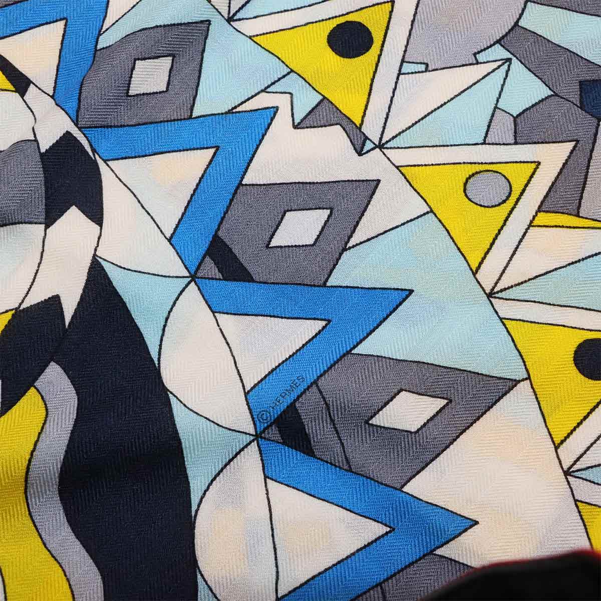 Stole Scarf Cheval de Fete Cashmere Soie Multi color