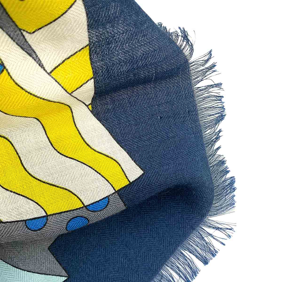 Stole Scarf Cheval de Fete Cashmere Soie Multi color