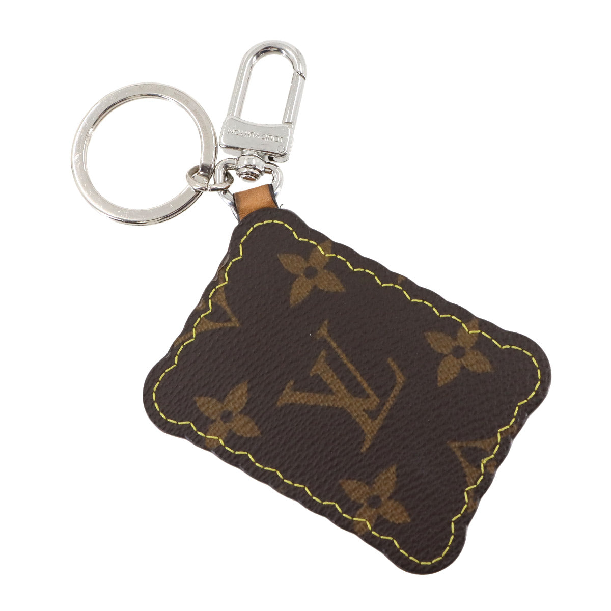 Bag Key Charm LV Biscuit Monogram M02547 Accessory
