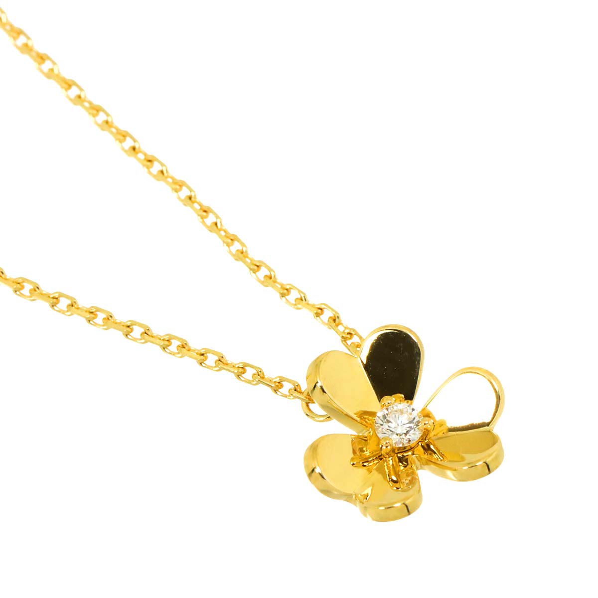 Frivole Diamond Mini Necklace 18K YG 750