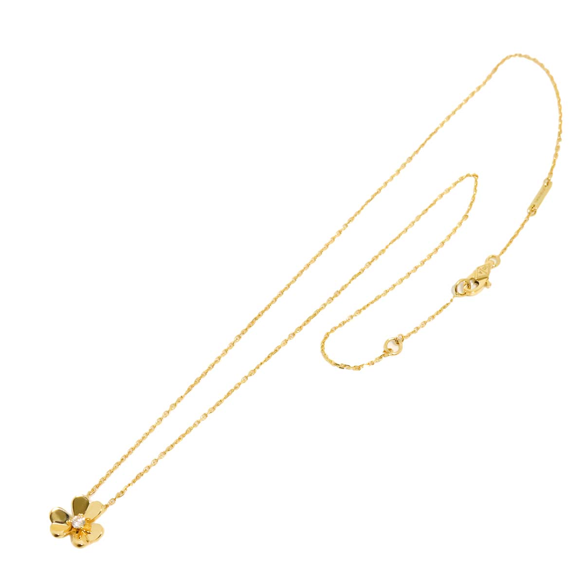 Frivole Diamond Mini Necklace 18K YG 750