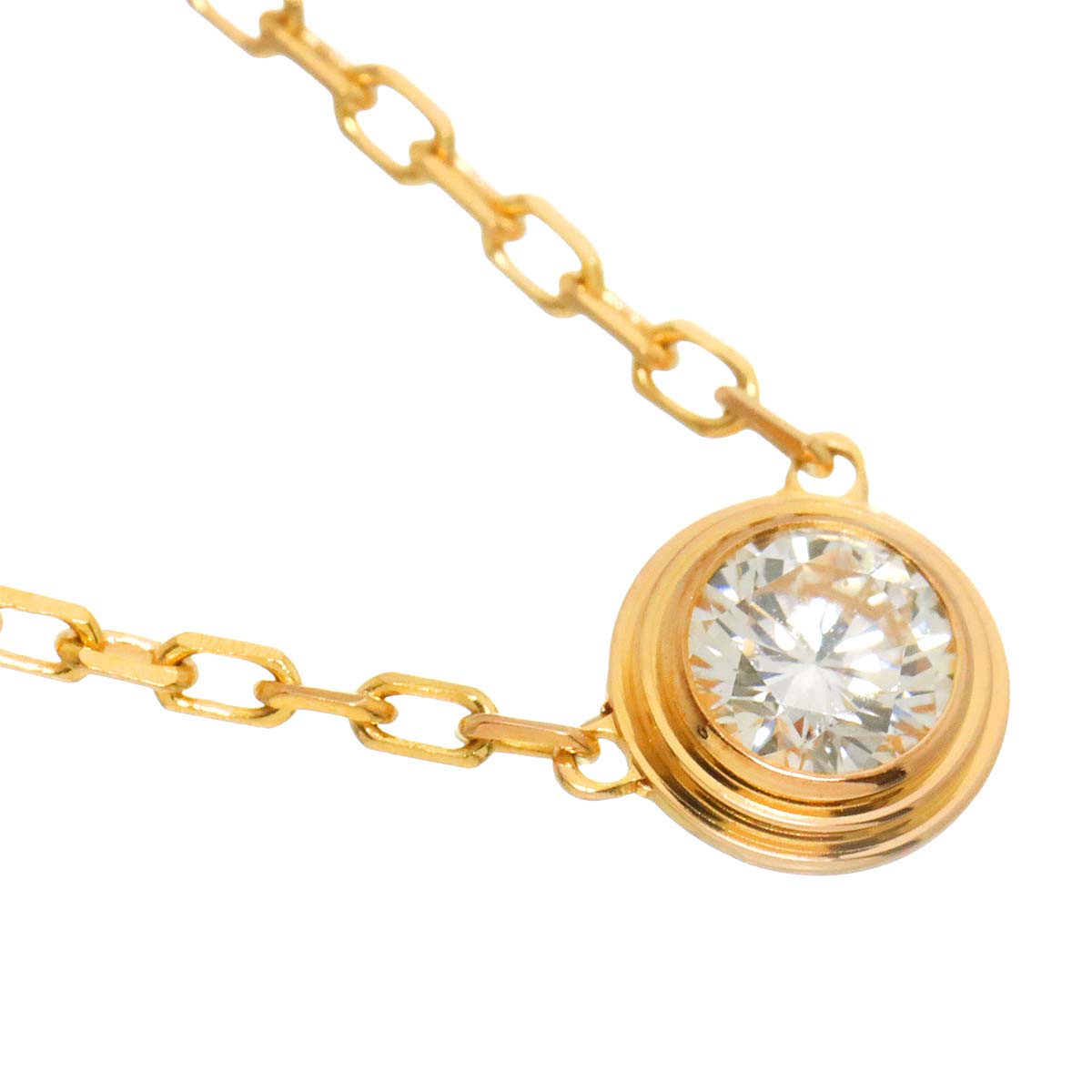 d'Amour Diamond Necklace LM 18K Pink Gold 750