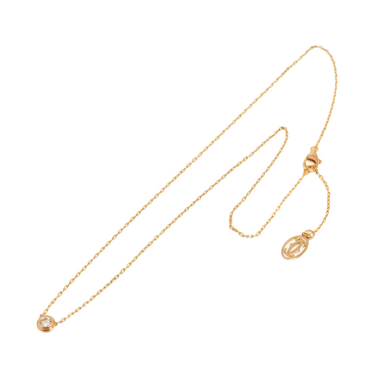 d'Amour Diamond Necklace LM 18K Pink Gold 750