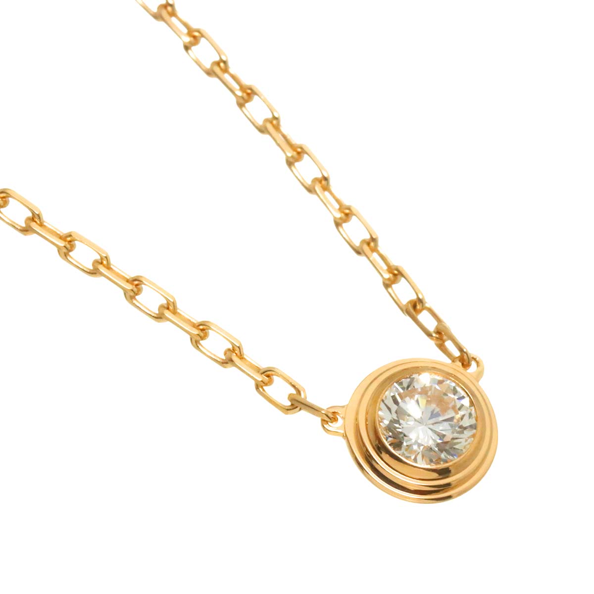 d'Amour Diamond Necklace LM 18K Pink Gold 750