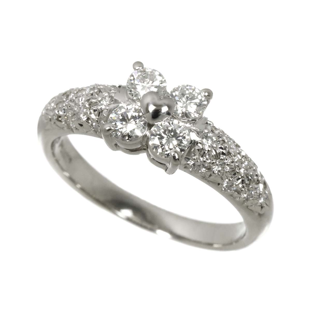 Diamond 0.67ct Ring Platinum size6.25-6.5(US)