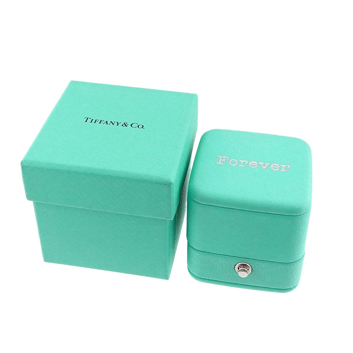 Harmony Diamond 0.24ct H/VS1/3EX Ring Pt 18K PG Size4(US)