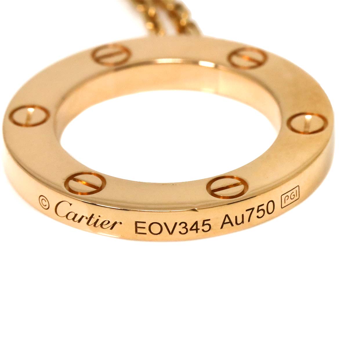 Love Necklace 18K Pink Gold 750
