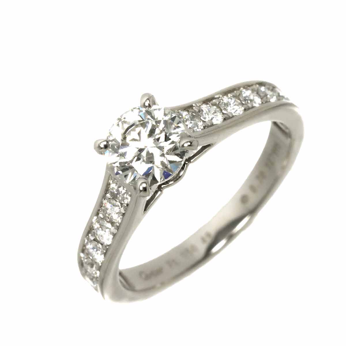 Diamond 0.70ct H/VVS1/VG Ring Platinum size49 4.75-5(US)
