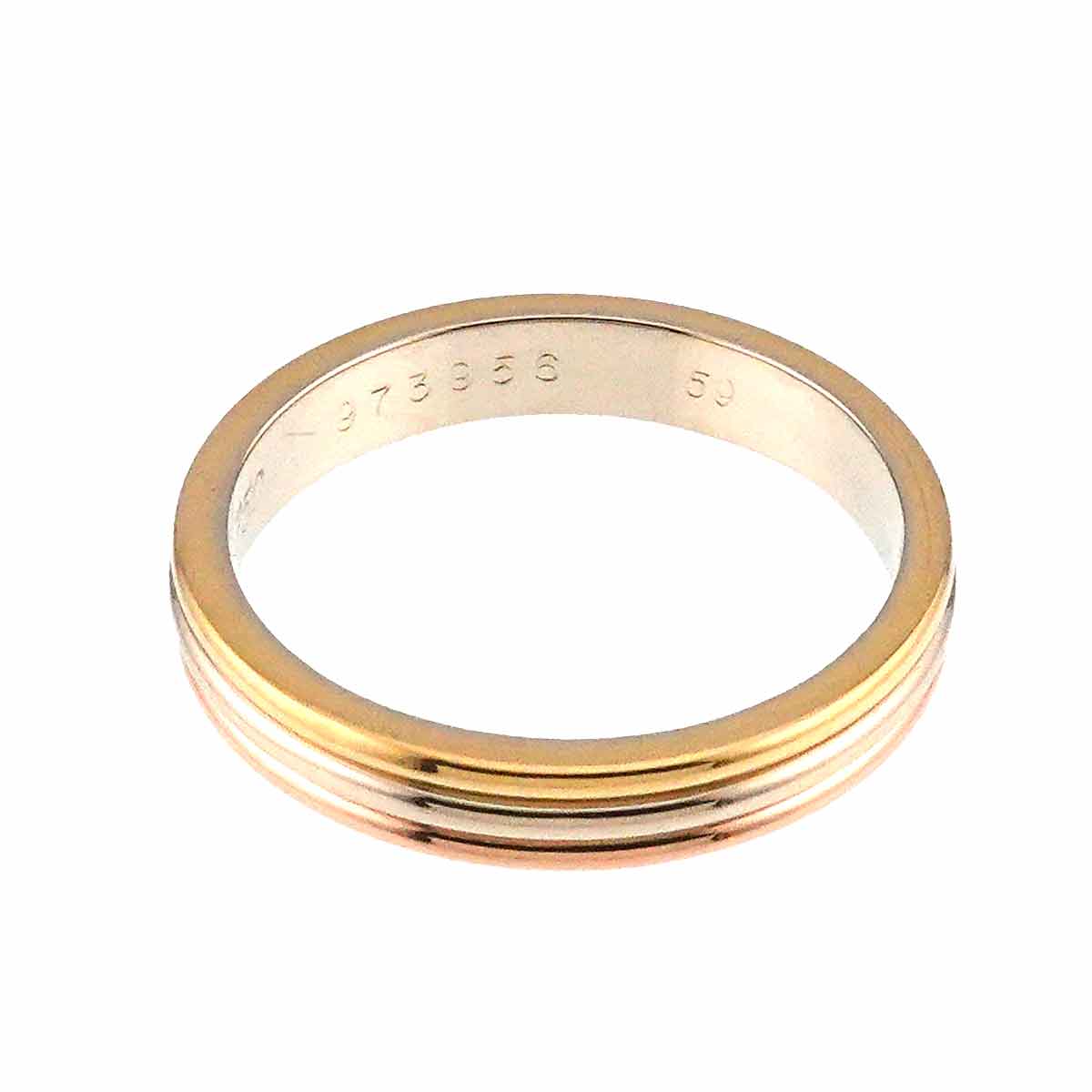 Vendome Ring 18K YG WG PG 750 size59 8.75(US)