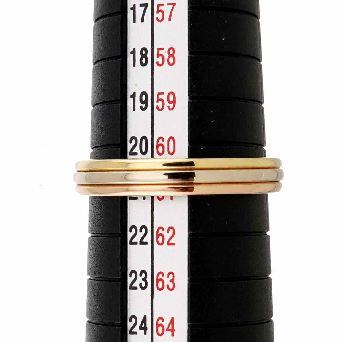 Vendome Ring 18K YG WG PG 750 size61 9-9.5(US)