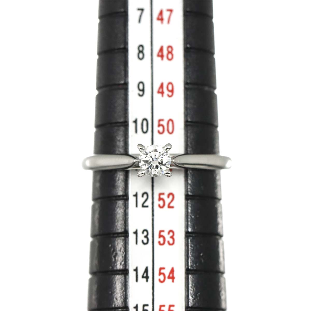 Diamond 0.23ct F/VVS2 Ring Pt Platinum size51 5.5-5.75(US)