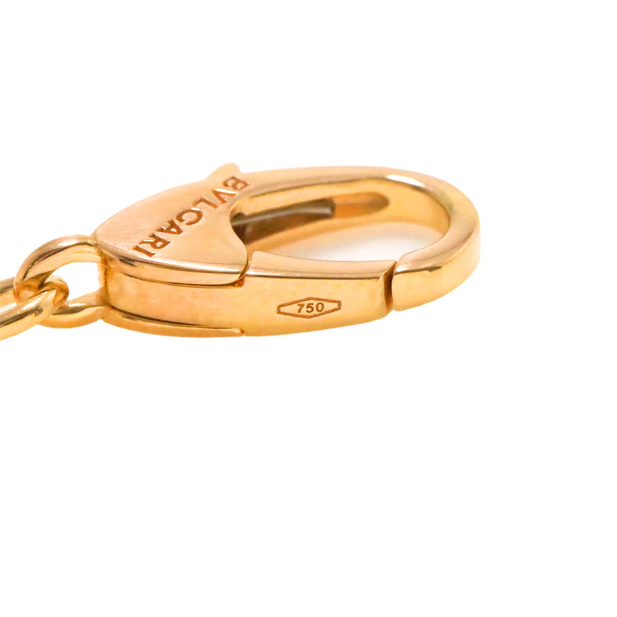 DIVAS DREAM Mother of Pearl MOP Diamond Necklace 18K PG 750