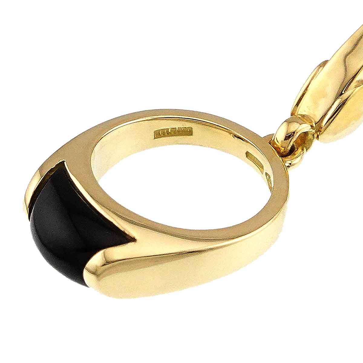 Onyx Pendant Top 18K YG 750