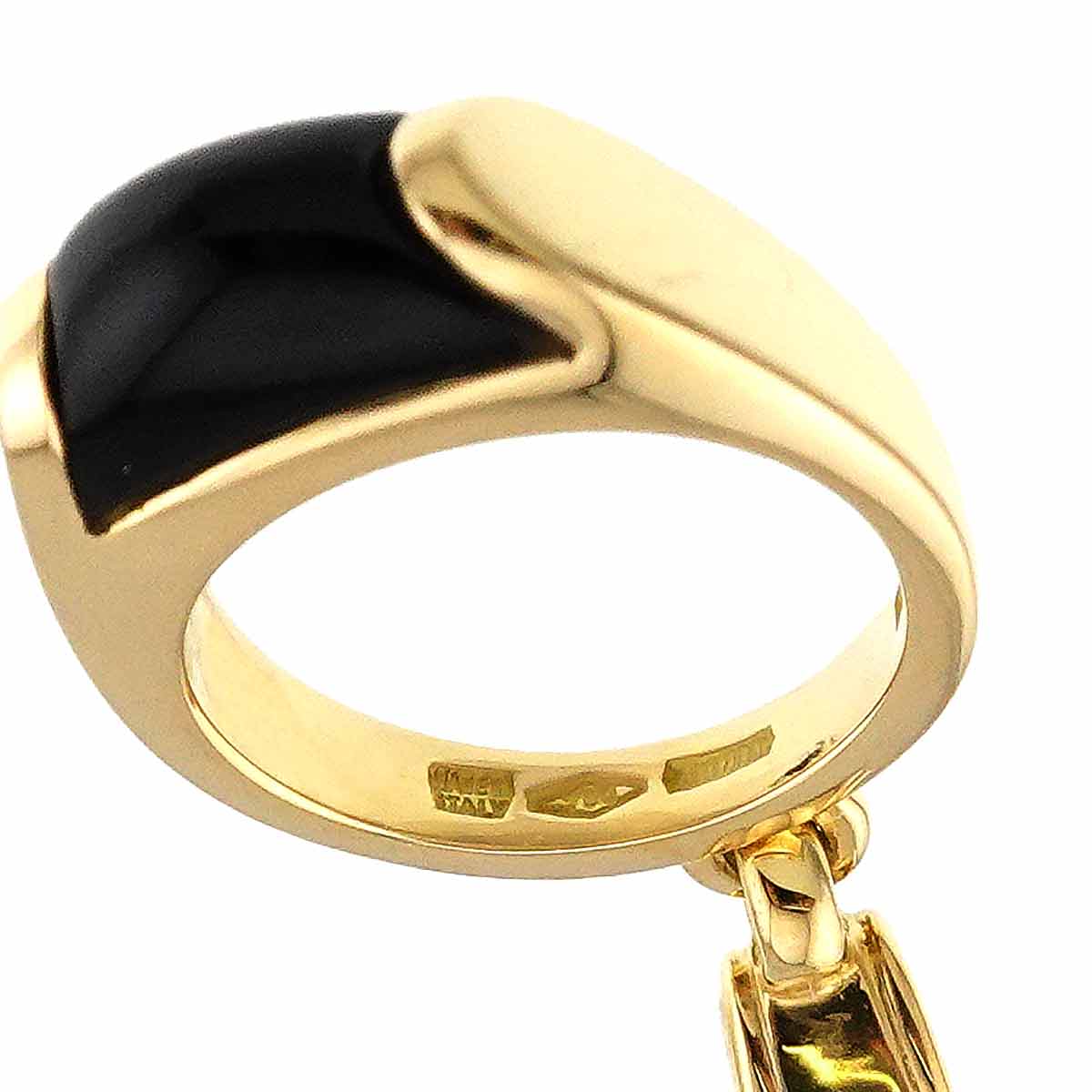 Onyx Pendant Top 18K YG 750