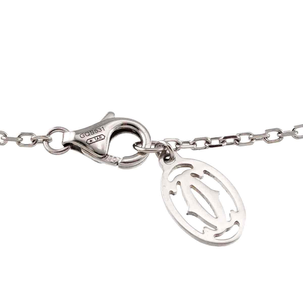 d Amour Diamond Bracelet SM 18K White Gold 750