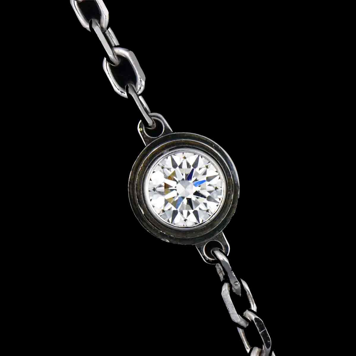 d Amour Diamond Bracelet SM 18K White Gold 750