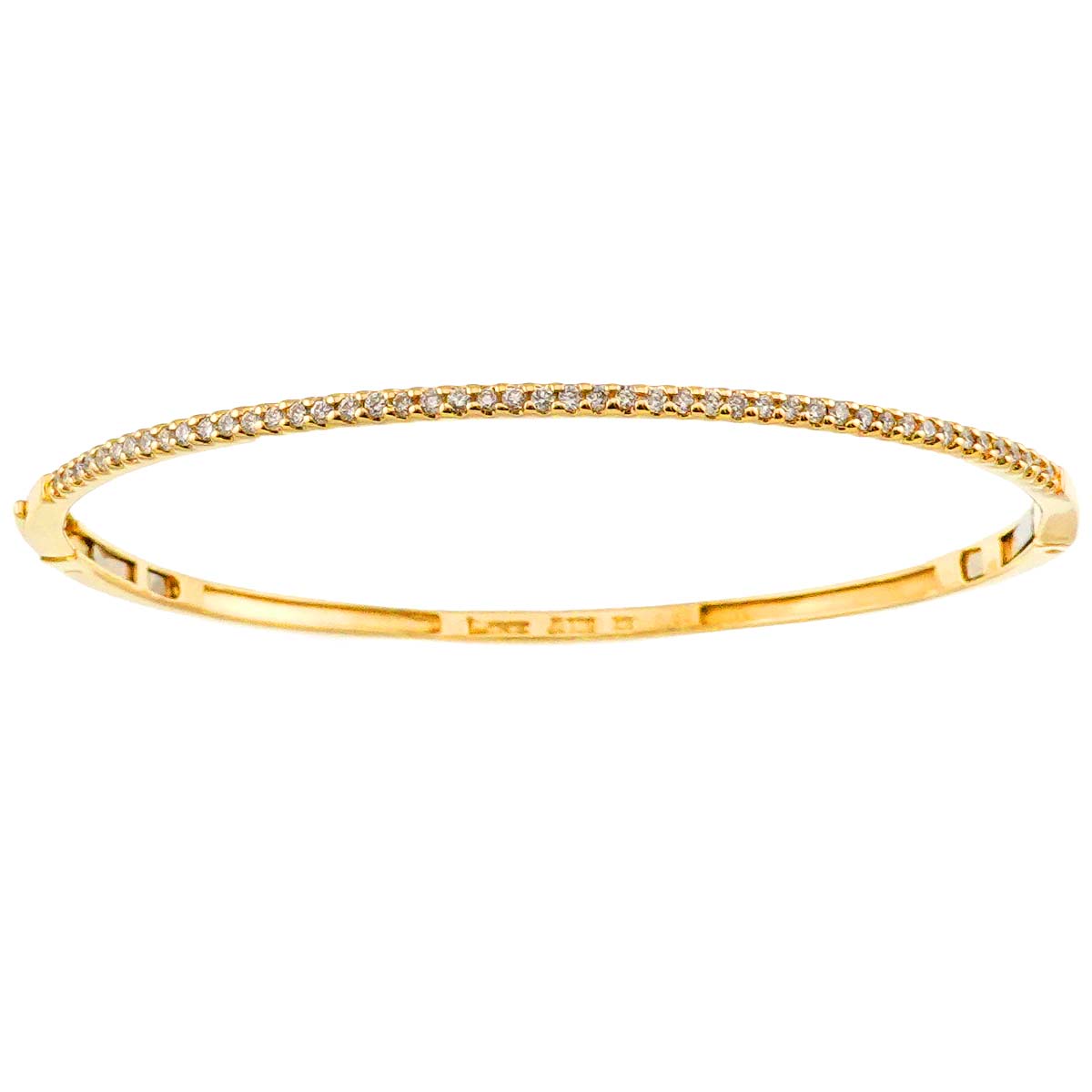 Diamond 0.35ct Bracelet 18K YG Yellow Gold 750
