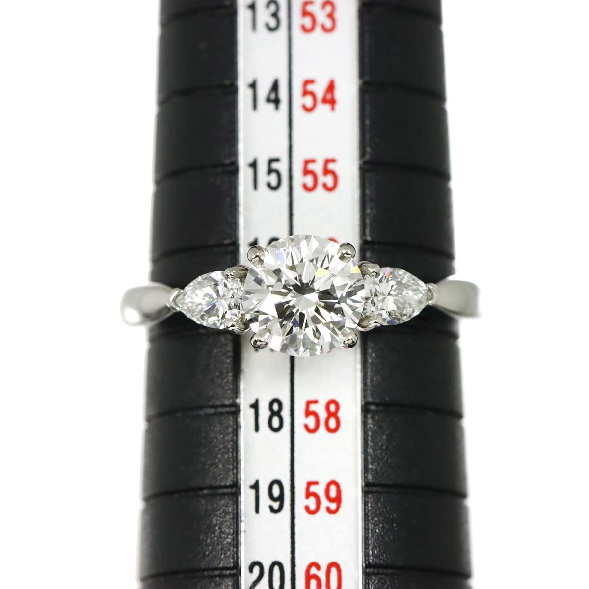 Diamond 1.11ct G/VS2 Ring Pt size7.75-8(US)