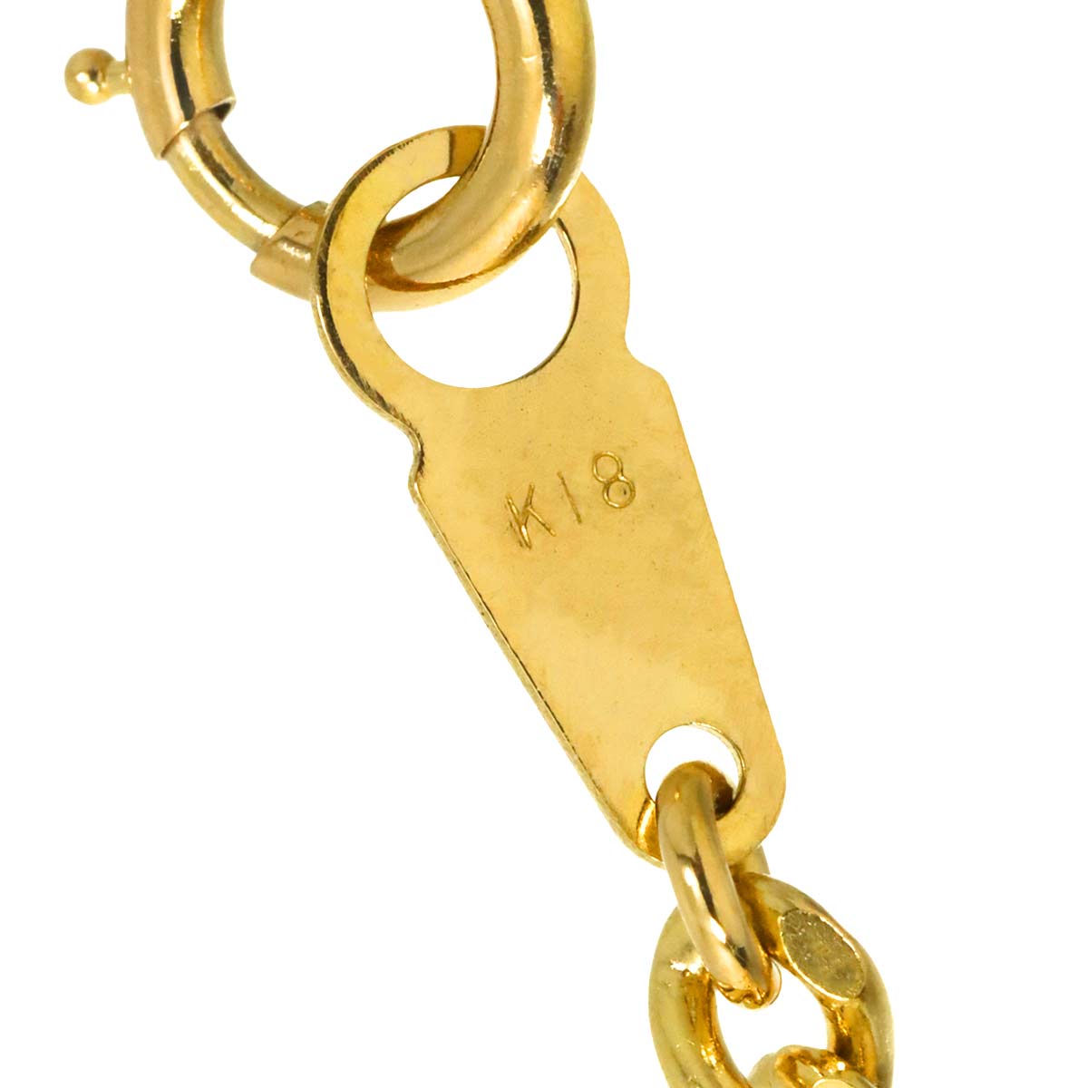 Kihei chain Necklace 18K YG 750