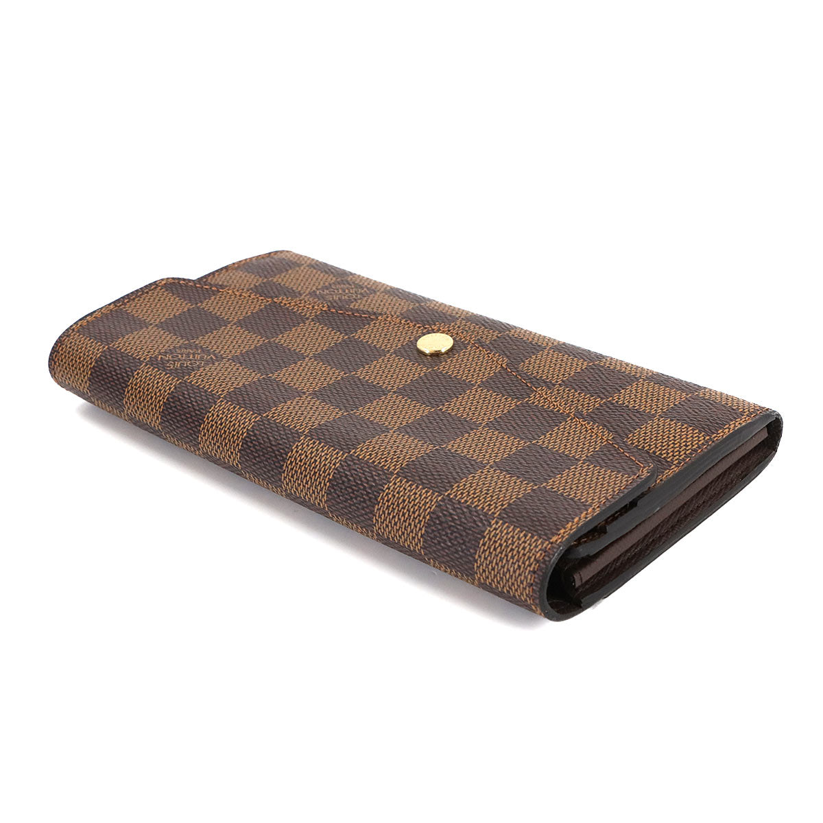 Damier Sarah Wallet Ebene Brown N63209 Purse