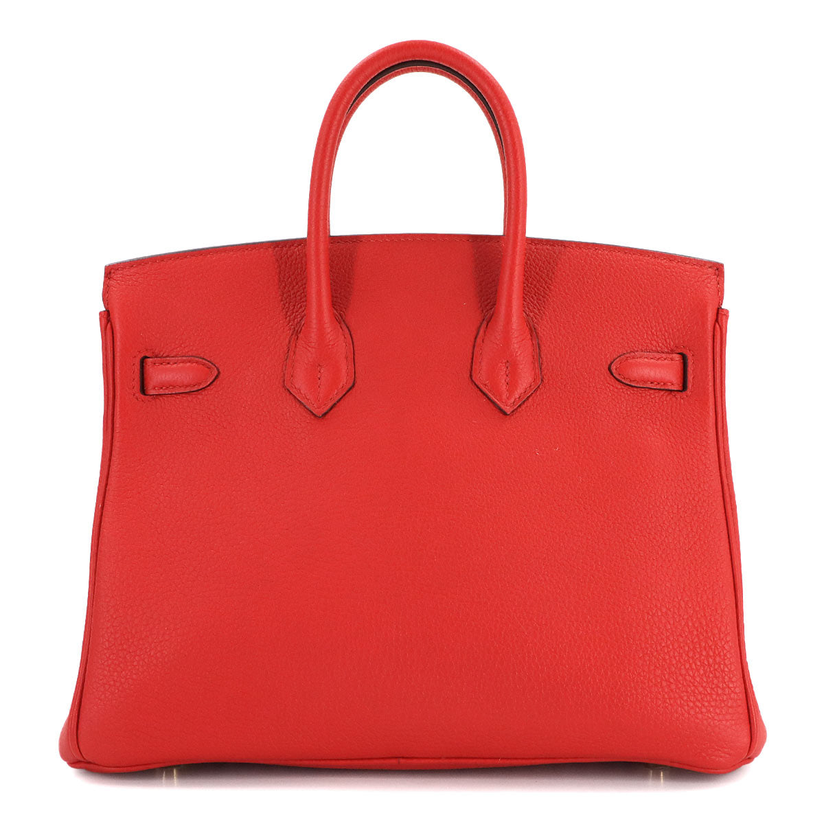 Birkin 25 Togo Leather Rouge de Coeur Hand Bag Purse