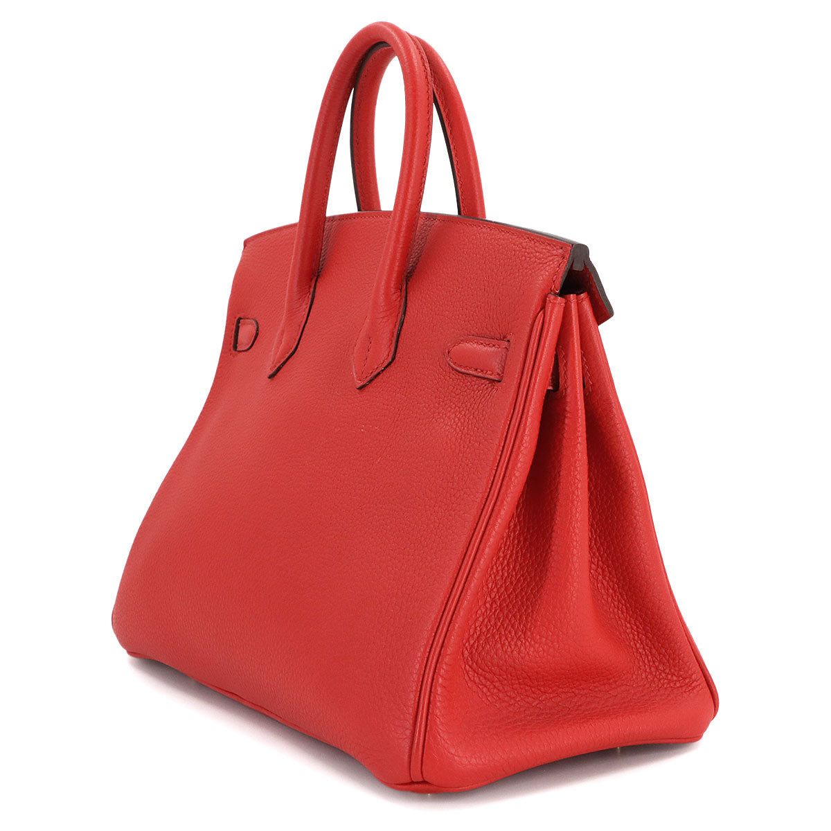 Birkin 25 Togo Leather Rouge de Coeur Hand Bag Purse