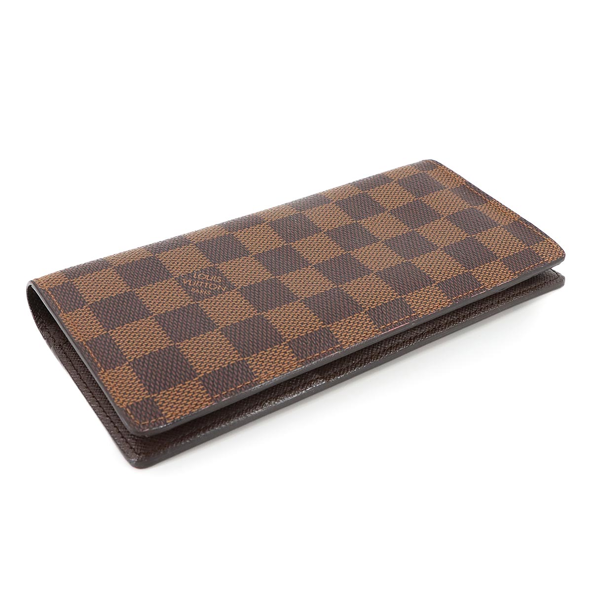 Damier Brazza Wallet Ebene Brown N60017 Purse