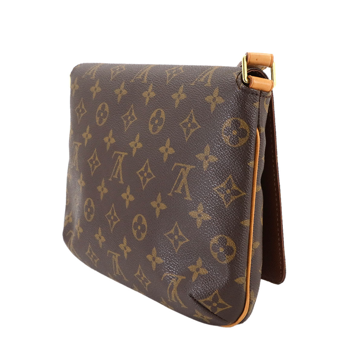 Monogram Musette Tango Short Shoulder Bag Brown M51257