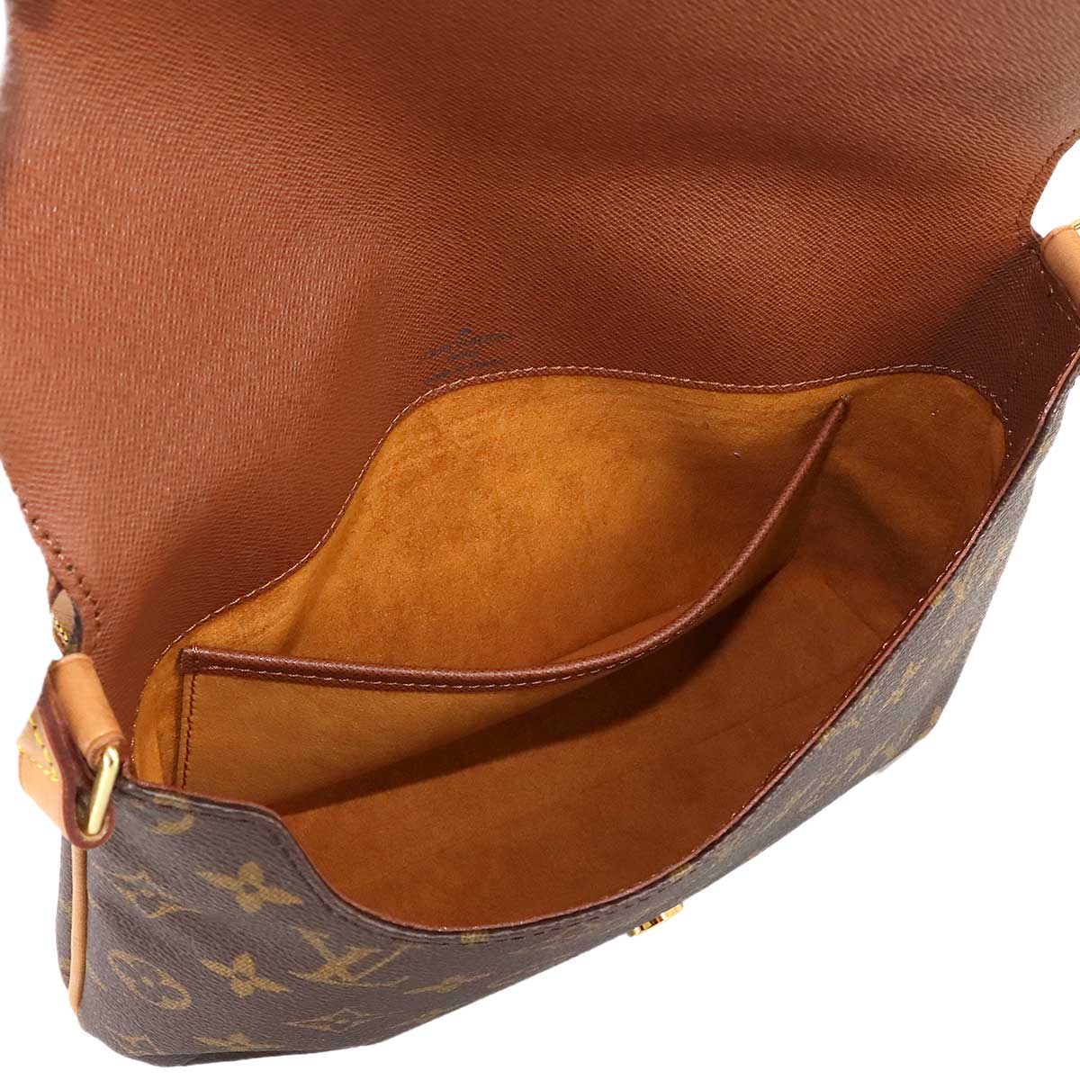 Monogram Musette Tango Short Shoulder Bag Brown M51257