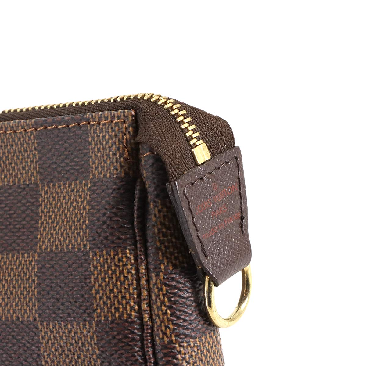Damier Male Tote Bag Ebene Brown N42240 Purse