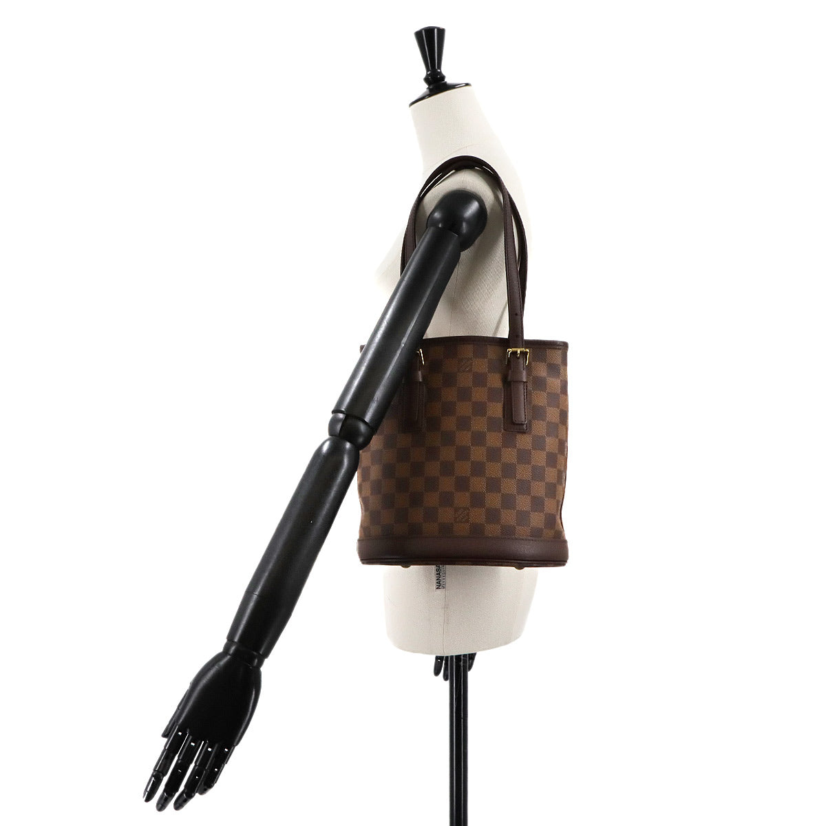 Damier Male Tote Bag Ebene Brown N42240 Purse