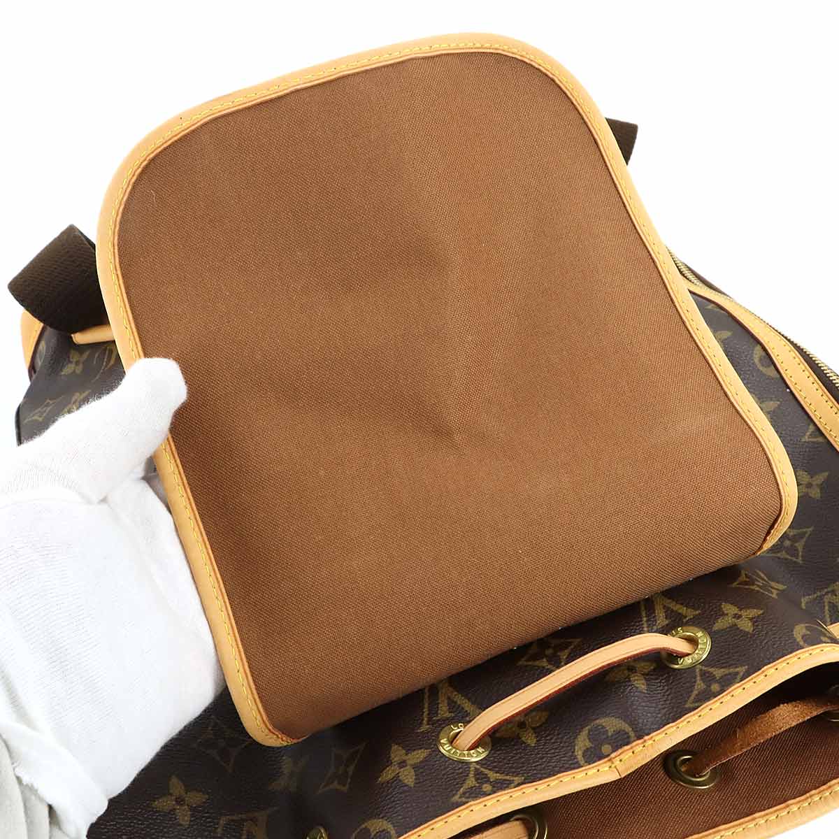 Monogram Sac A Dos Bosphore Backpack Brown M40107 Purse