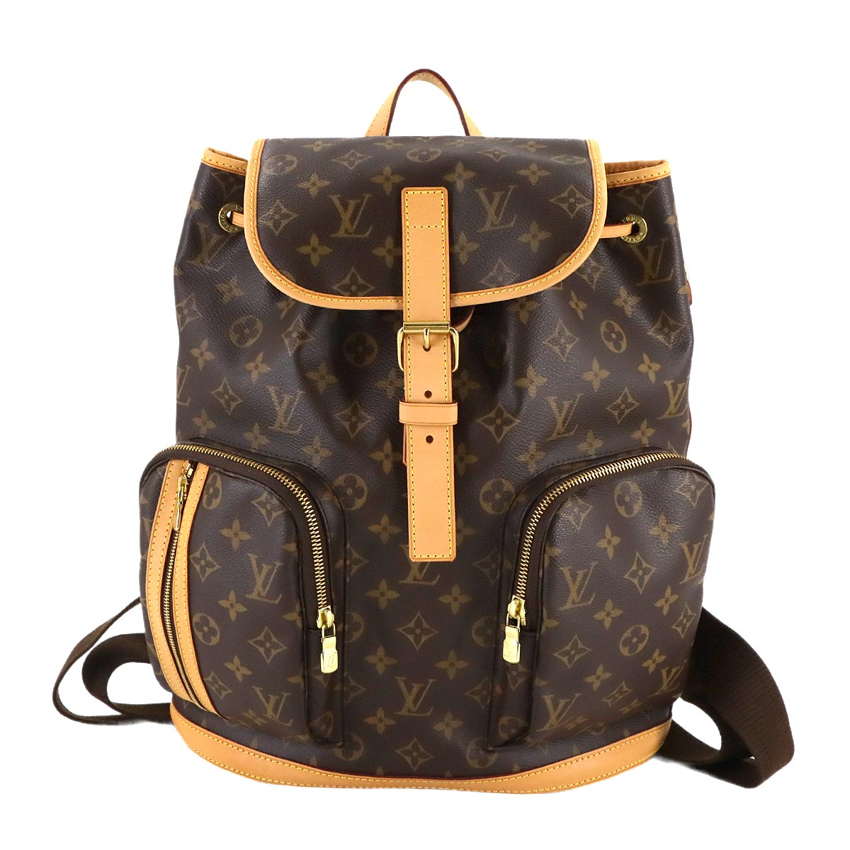 Monogram Sac A Dos Bosphore Backpack Brown M40107 Purse