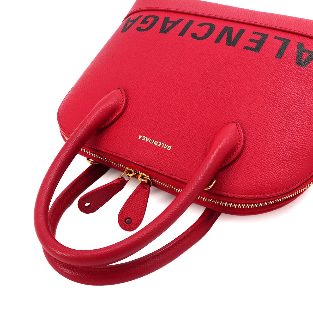 Ville Top Handle S Small 2way Hand Shoulder Bag Red 550645