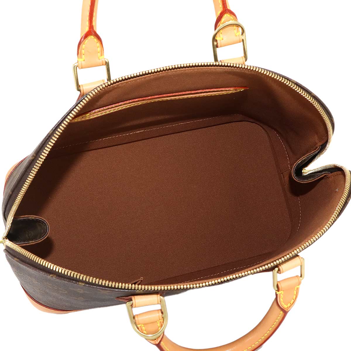Monogram Alma Hand Bag Brown M51130 Purse