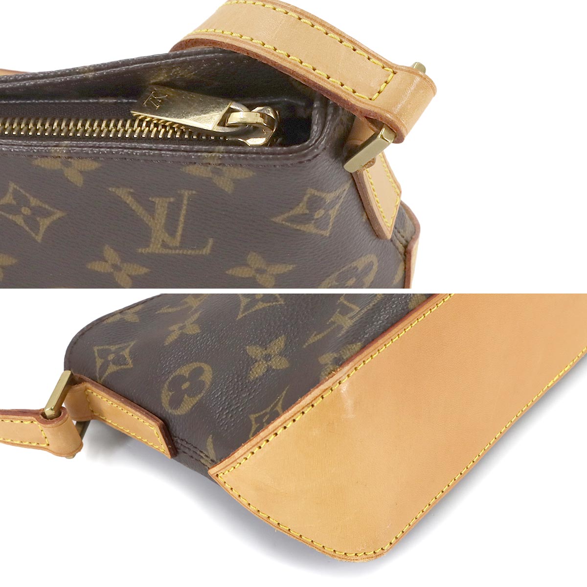 Monogram Trotter Shoulder Crossbody Bag Brown M51240