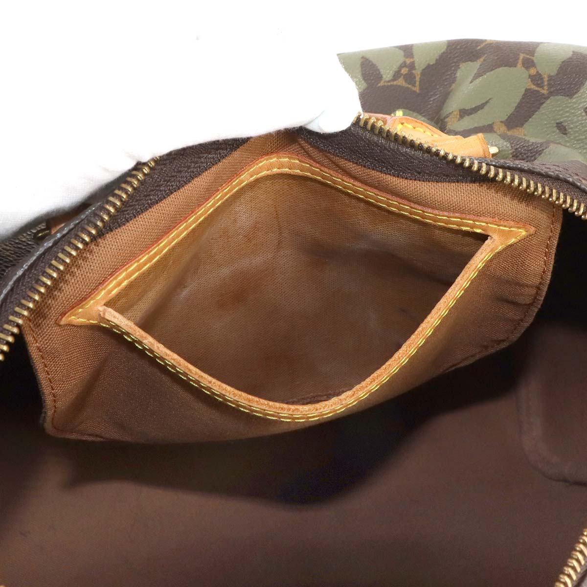 Monogram Graffiti Speedy 30 Hand Bag Khaki M92194 Purse