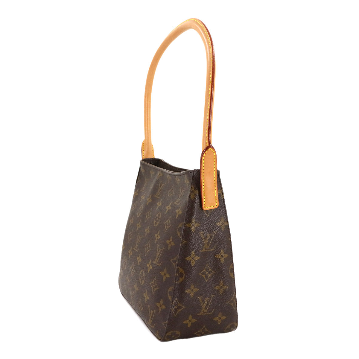 Monogram Looping MM Shoulder Bag Brown M51146 Purse