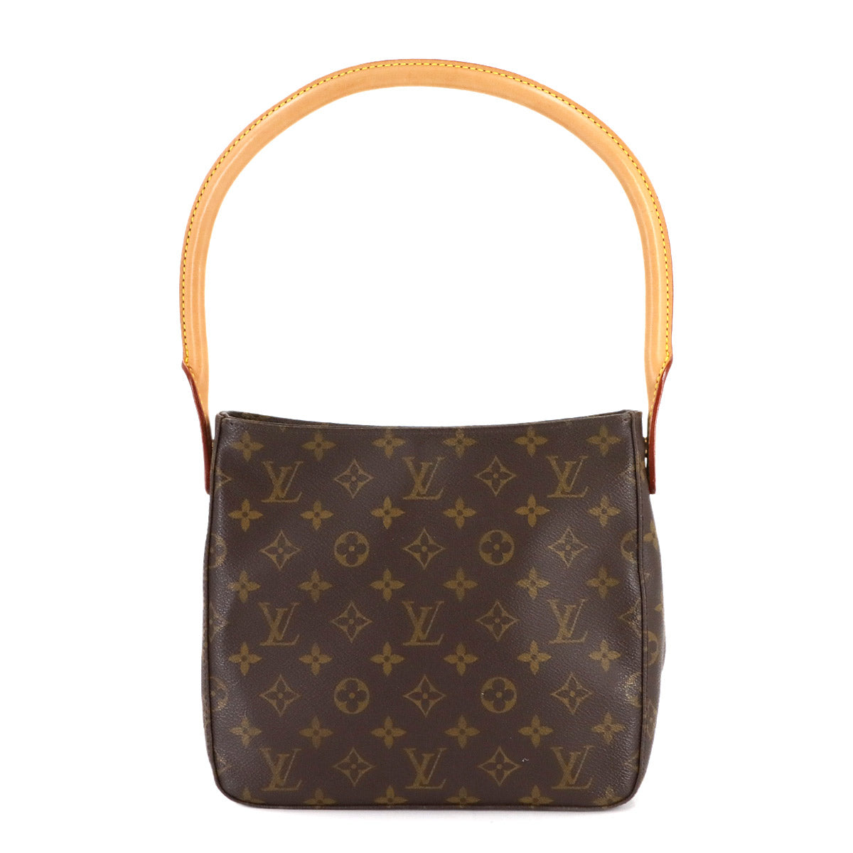 Monogram Looping MM Shoulder Bag Brown M51146 Purse