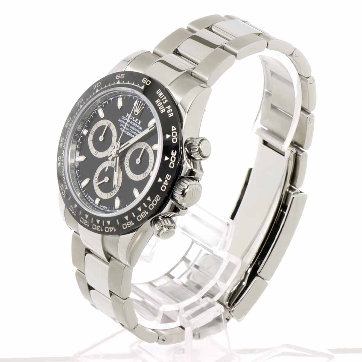 Daytona 116500LN Serial Random Chronograph Black Dial Mens