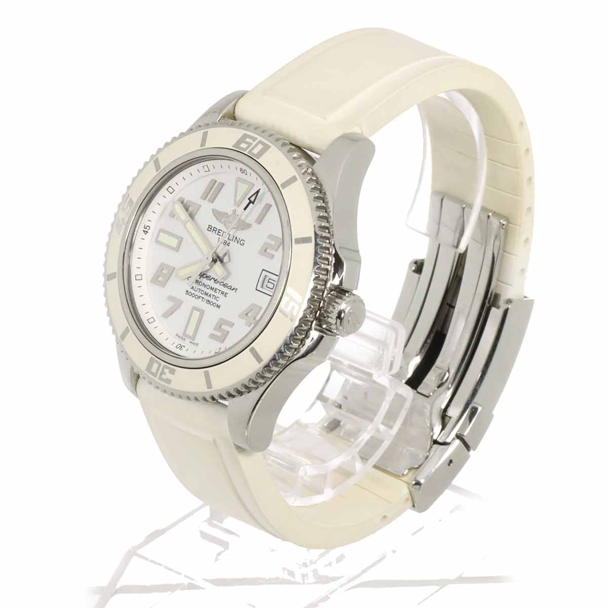 Super Ocean 42 A17364 Black Dial Automatic Mens Watch