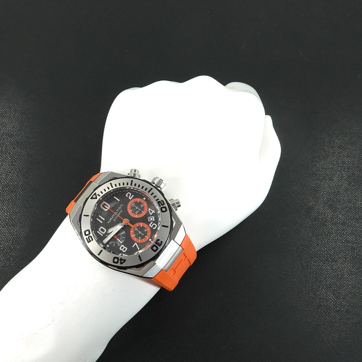 KHAKKI NAVY SUB Auto H787160 Automatic Gray Dial Mens