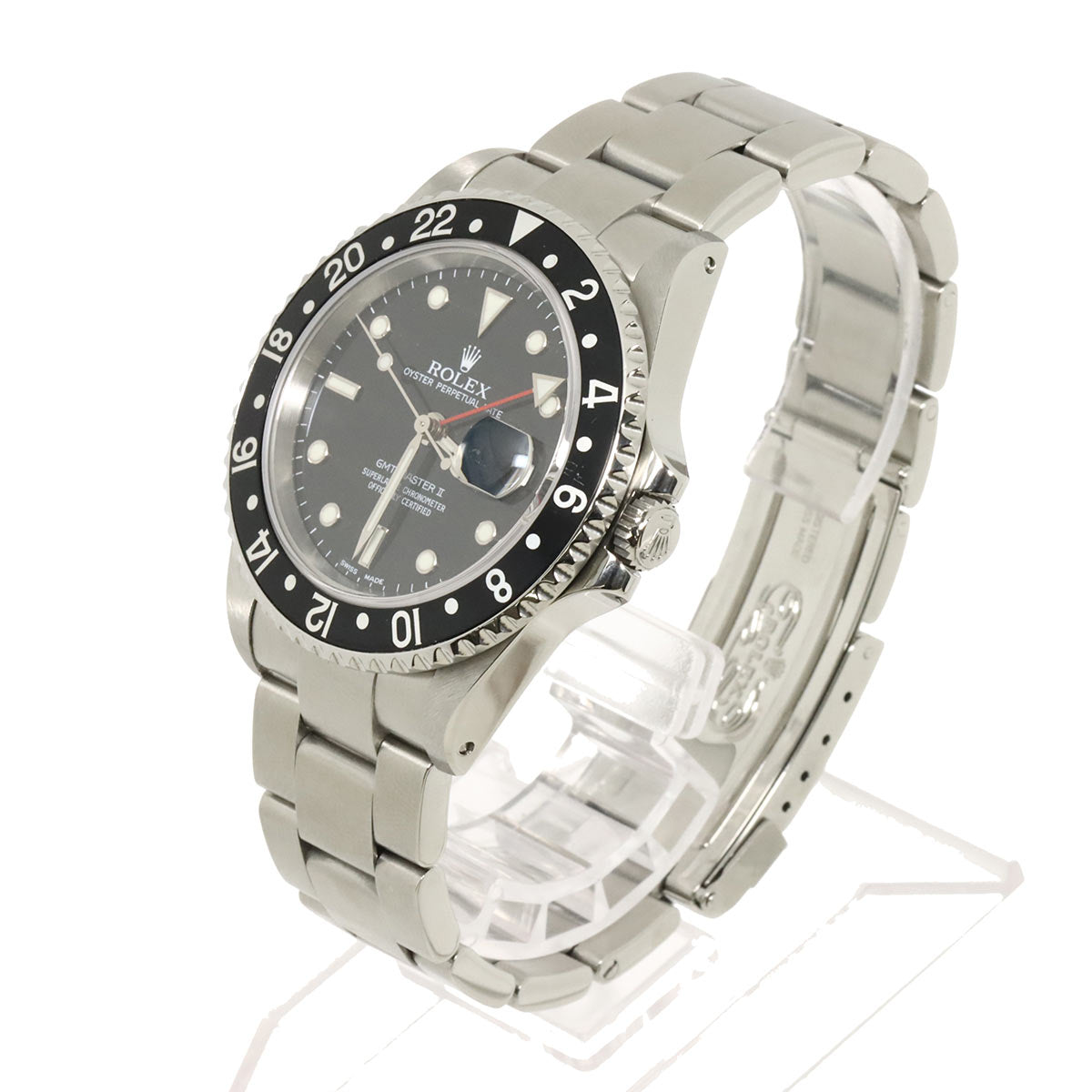 GMT Master II 16710 Serial Y Date Black Dial Mens Watch
