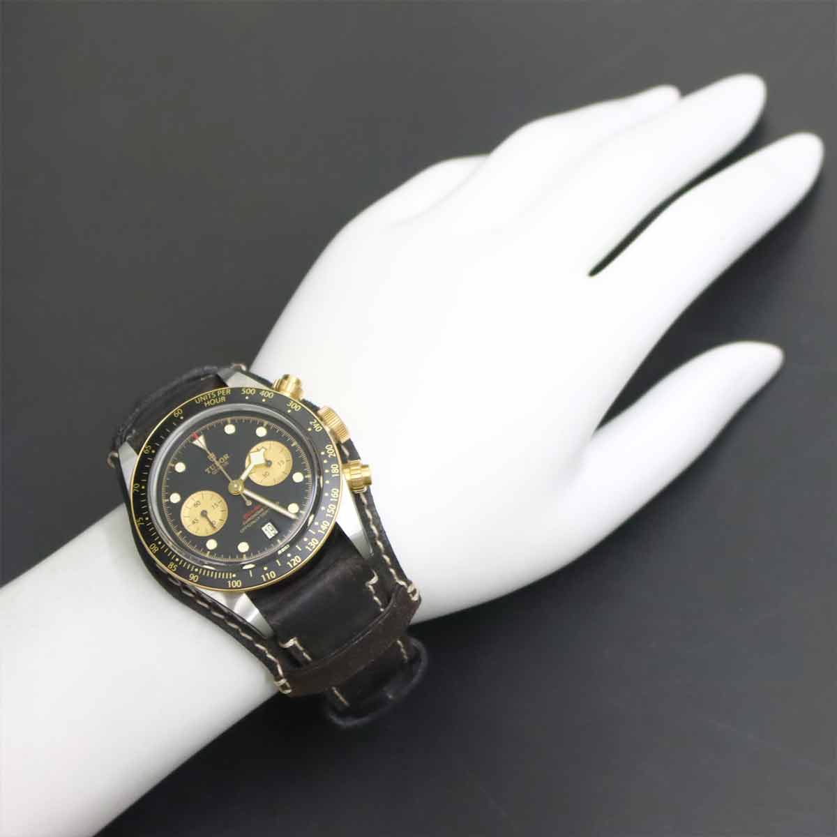 Heritge Black Bay 79363N Date Automatic Black Dial Mens Watch