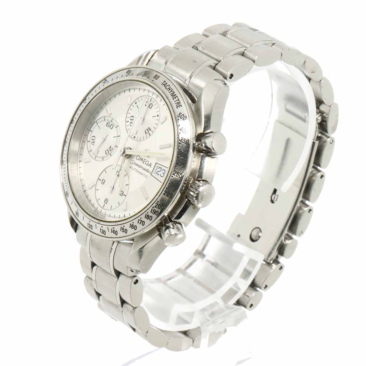 Speedmaster Date 3513 30 Chronograph Automatic Silver Dial Mens